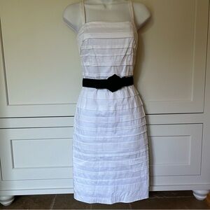White House Black Market Belted Dress